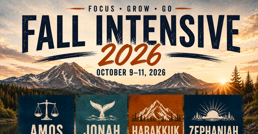 High School Fall Intensive