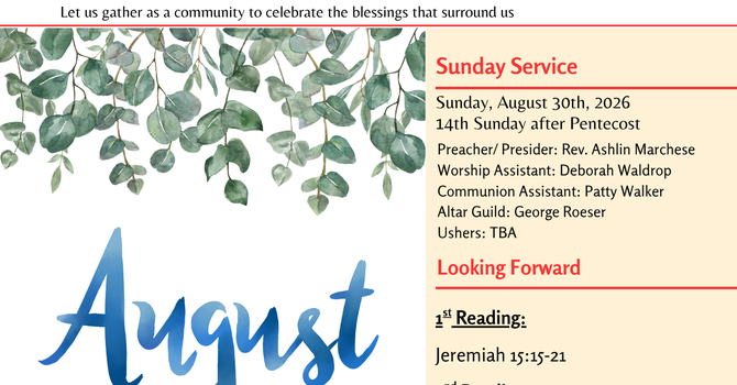 Weekly Newsletter image