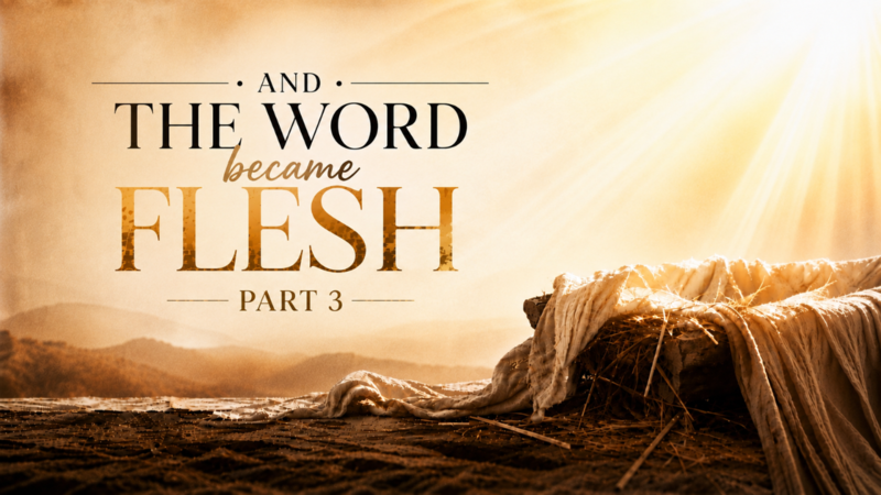 And the Word Became Flesh Pt 3