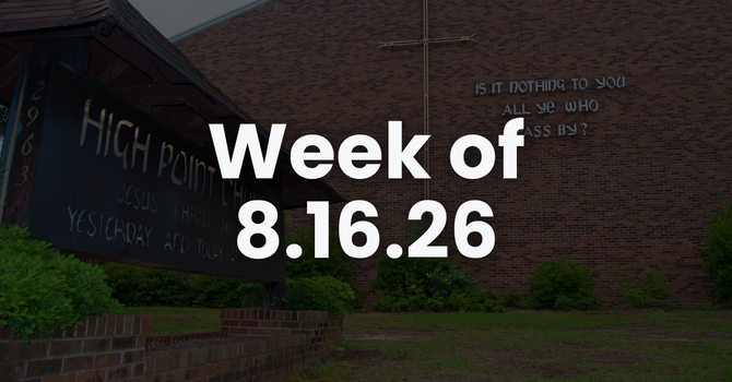 Pastor's Weekly Updates image