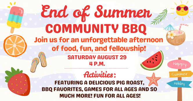 End of Summer Community BBQ