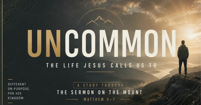UNCOMMON - The Life Jesus Calls Us To