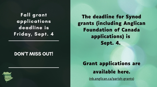 Fall grants deadline