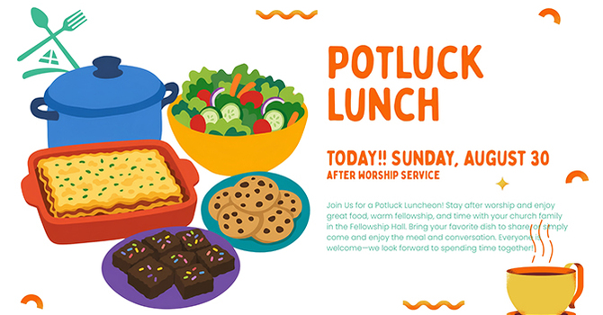 Potluck Lunch!