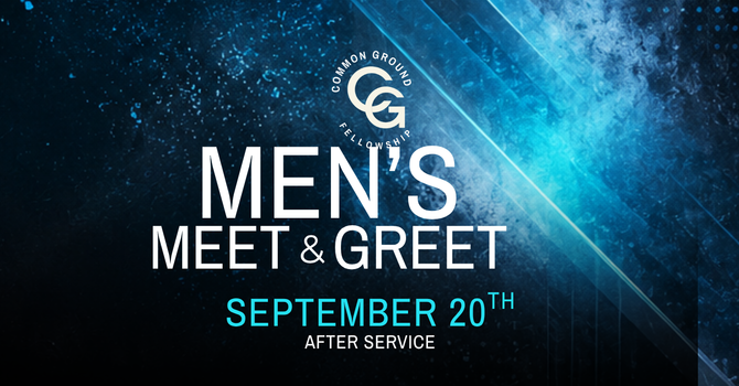 Mens Meet and Greet