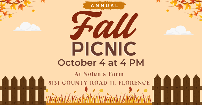 Annual Fall Church Picnic