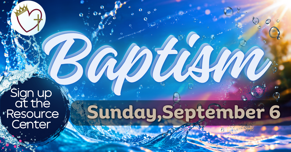 Baptism Sunday