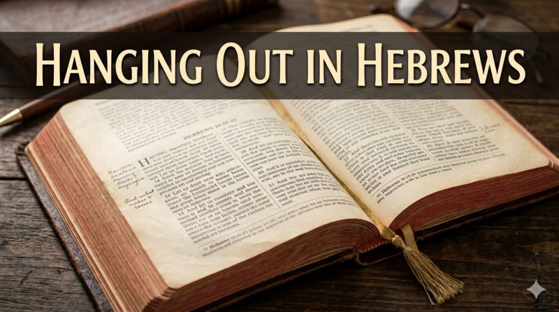 Hanging Out In Hebrews - 5