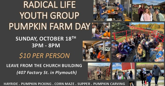 Radical Life Youth Group Pumpkin Farm Day