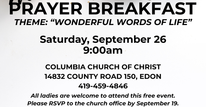 Ladies Prayer Breakfast