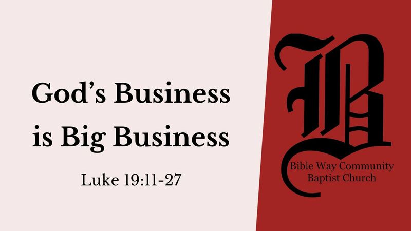 God's Business Is Big Business