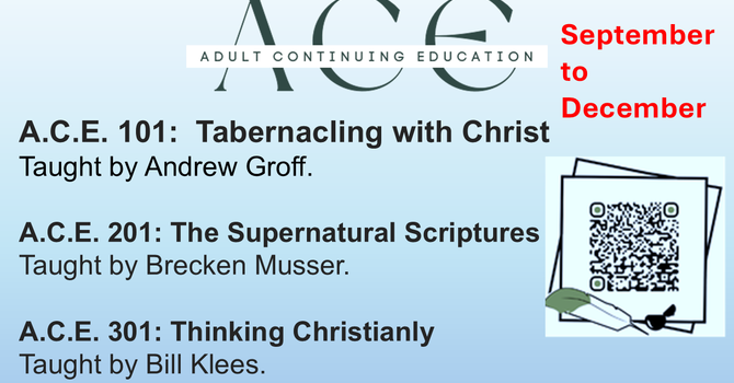 A.C.E. Fall Trimester Classes