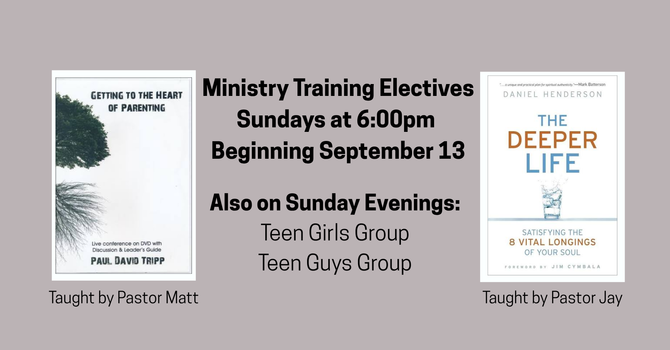 Ministry Training Electives