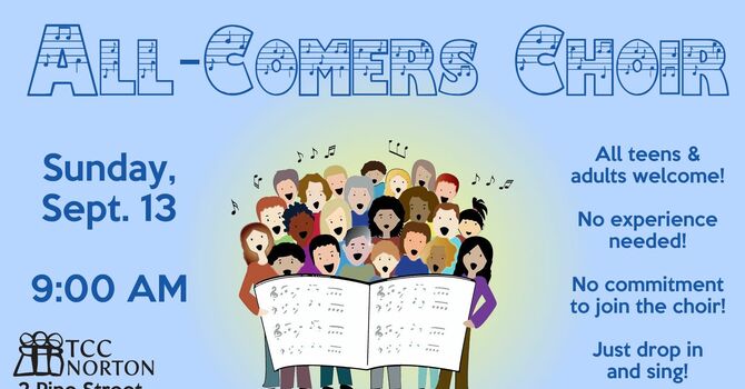 All-Comers Choir - September 13