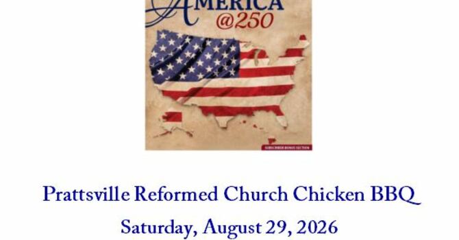 Prattsville Reformed Church --- Chicken BBQ