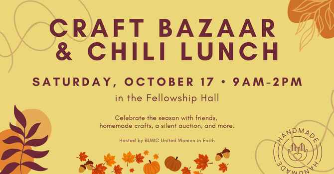 Craft Bazaar and Chili Lunch