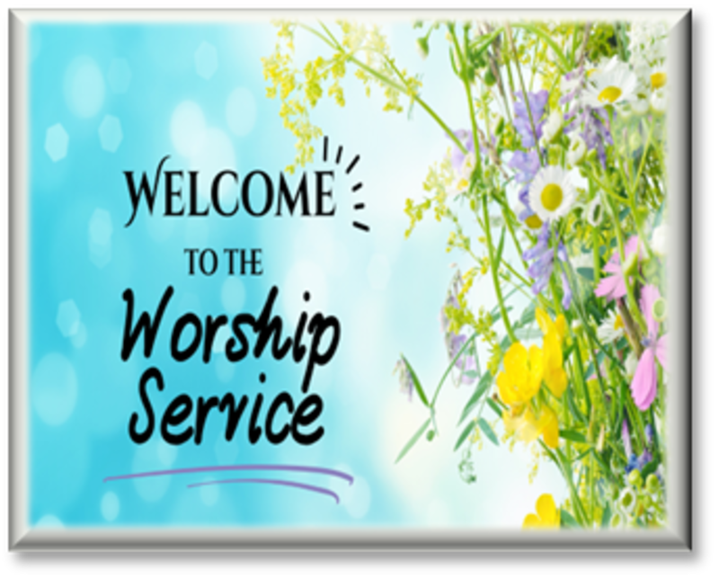 Welcome to Sunday Service