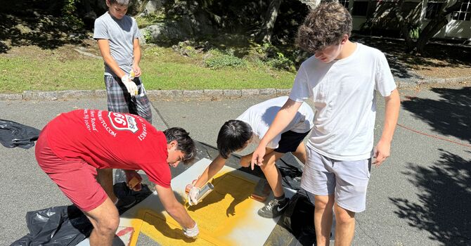 Eagle Scout Project: Safety Pavement Signage