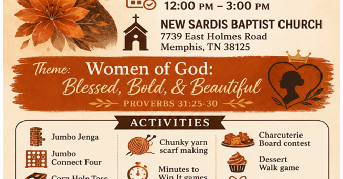 Women's Month Fun & Fellowship Day 2026