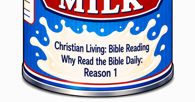 Condensed Milk - Christian Living: Why Read the Bible Daily: Reason 1 image