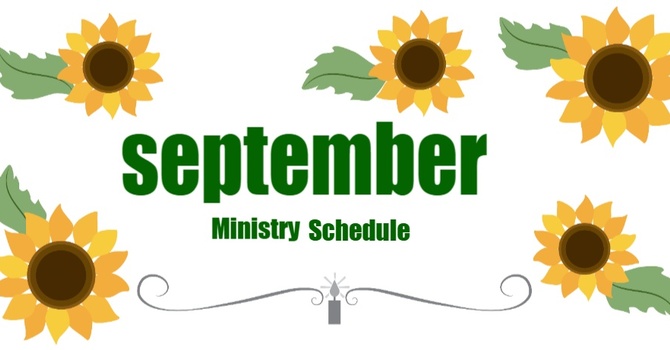 Christian Ministers Schedule