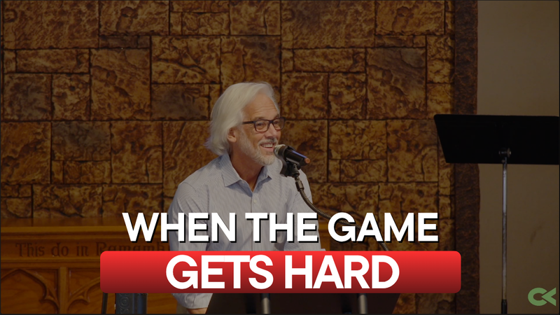 When the Game Gets Hard (1 Peter 2:13–25 Sermon)