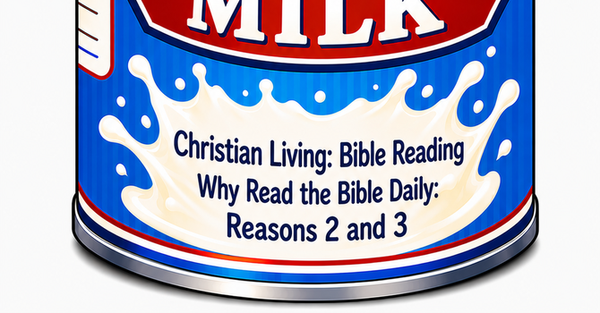 Condensed Milk - Christian Living: Why Read the Bible Daily: Reasons 2 and 3 image