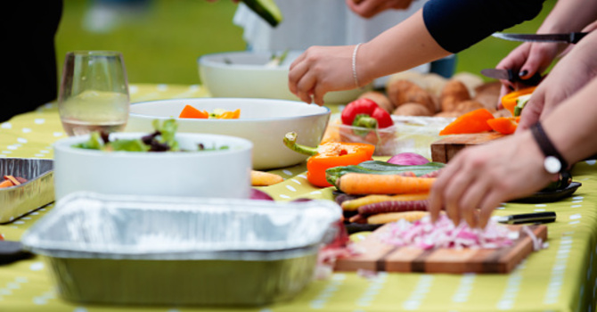 Church & Communion Service at Roszypalek Park
