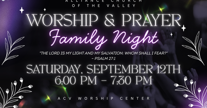 Worship & Prayer Night