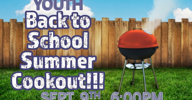 Youth Back To School Cookout