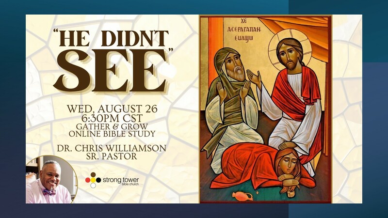 He Didn't See