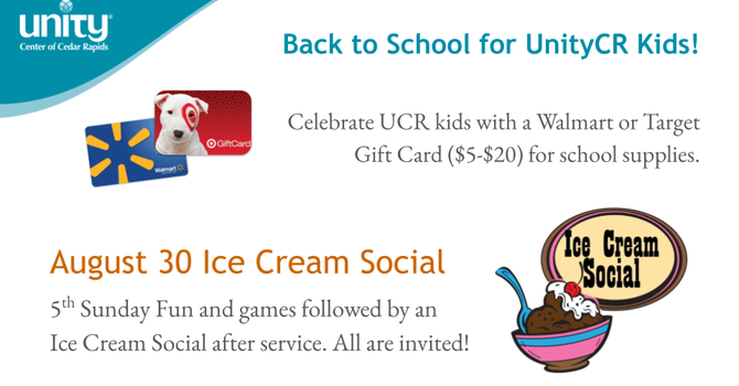 Back to School Ice Cream Social
