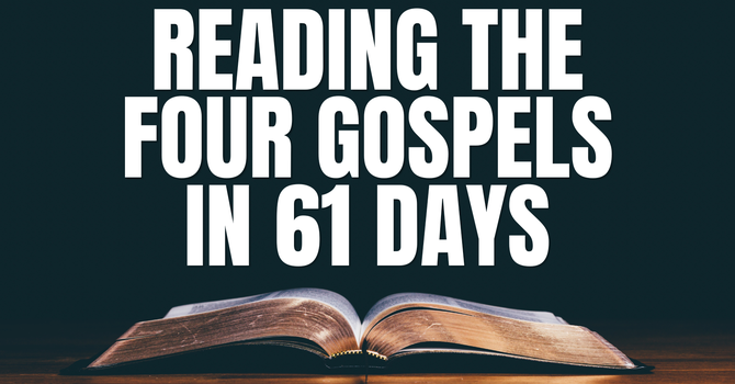 READING THE FOUR GOSPELS  image