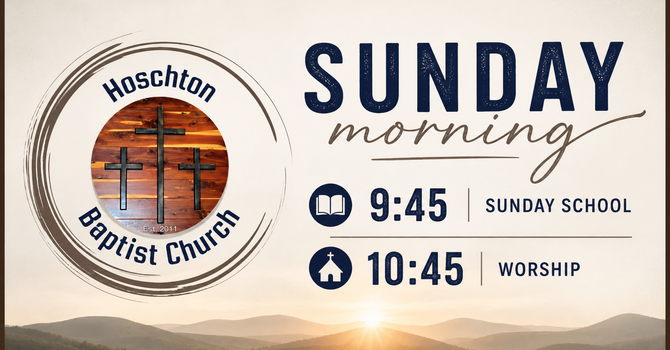 Sunday Morning Service