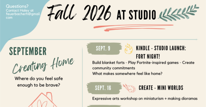 Fall 2026 at Studio