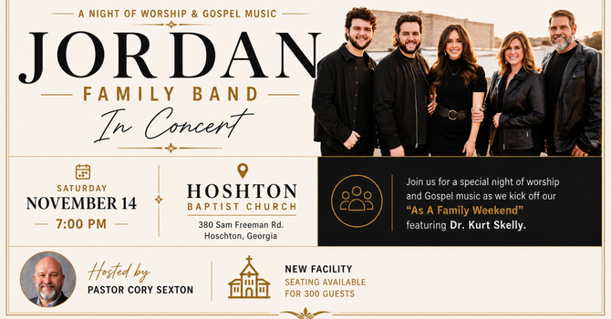 Jordan Family Band Concert