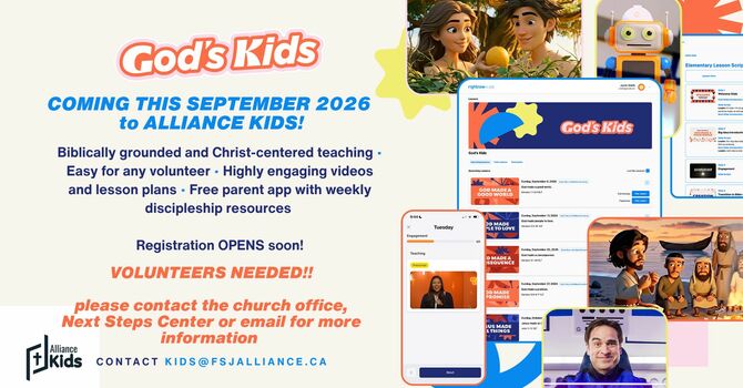 Alliance Kids Kickoff on September 13th!