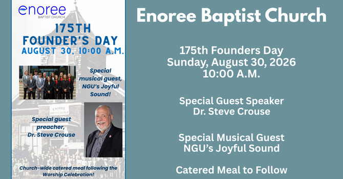 Founders Day Celebration!