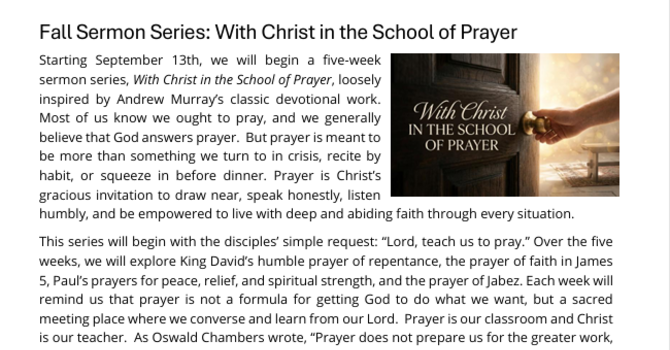 September 2026 Newsletter  image