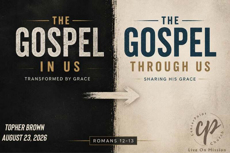 THE GOSPEL IN US. THE GOSPEL THROUGH US. 