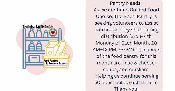 TLC Food Pantry  image
