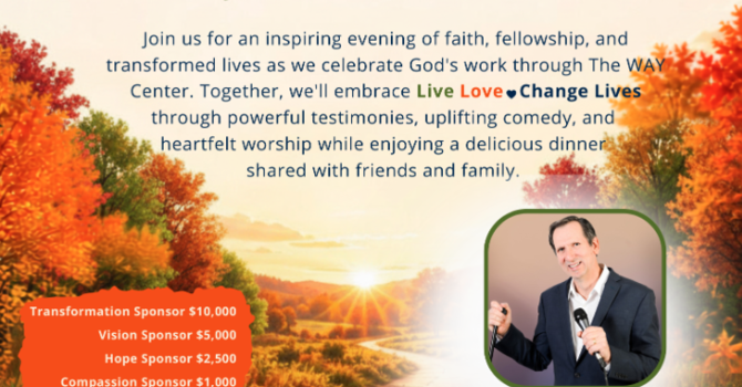 The Way Center Fall Fundraiser