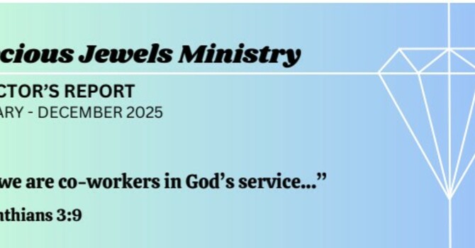 Precious Jewels Ministry  - Directors' Report 2025 image