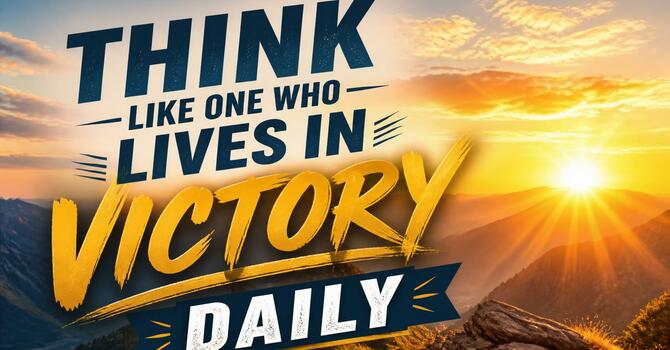 Think Like One Who Lives in Victory Daily image