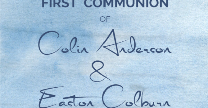 First Communion