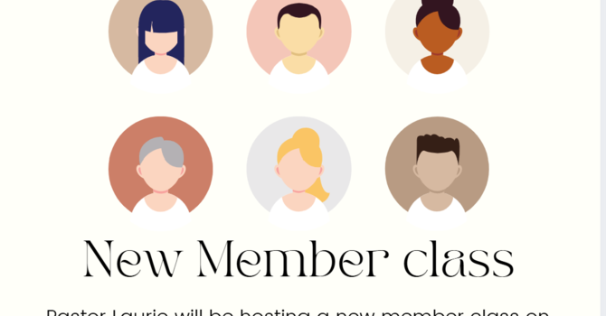 New Member Class