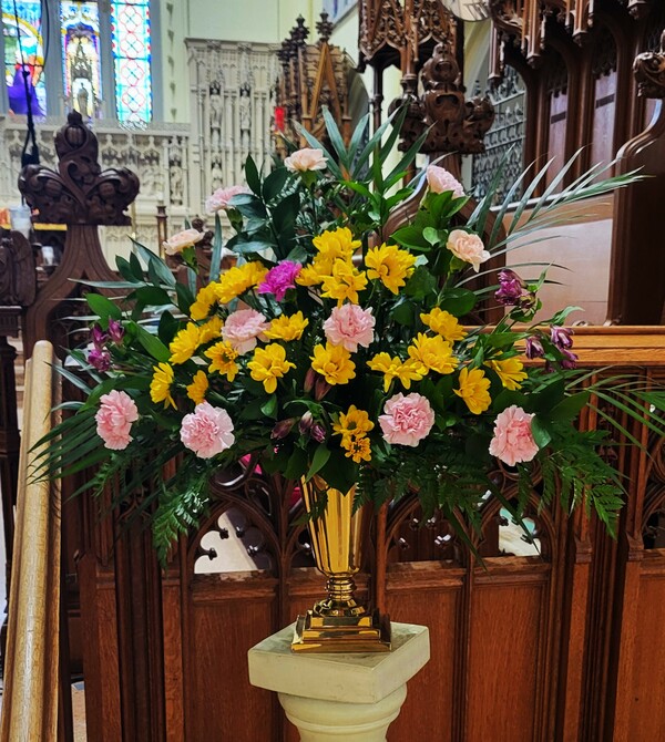 Flower Sponsorship at the Cathedral