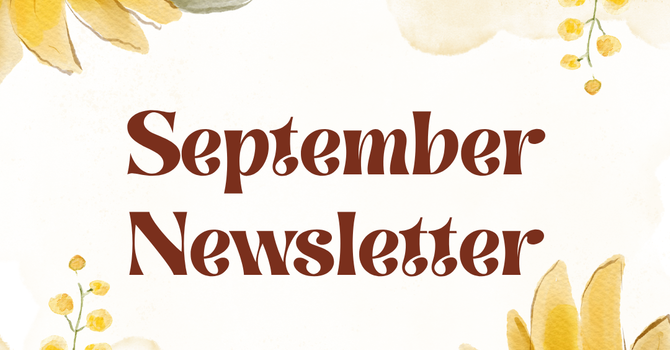 September Newsletter 2026 image