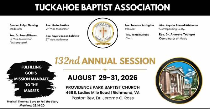 Tuckahoe Baptist Association Events image