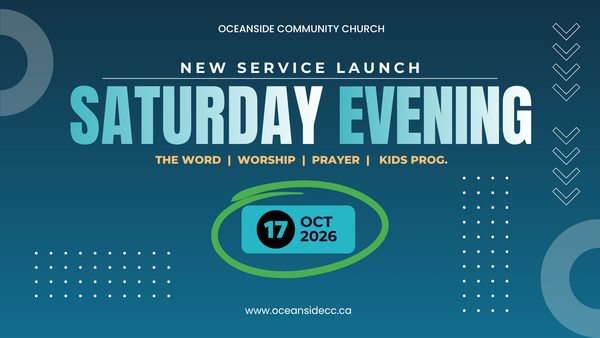 Saturday Evening Service Launch